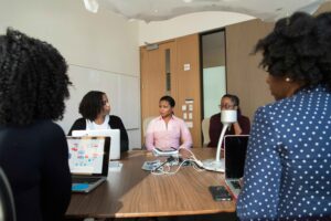 Lawyer discussing restaurant sale structure